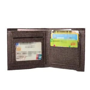 Ya own wallet manufacturer man leather wallet/ cim money clip id business credit card holder wholesale