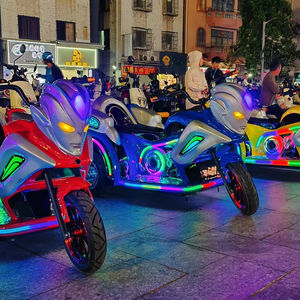 Voitures tamponneuses électriques commerciales pour enfants adultes intérieur/extérieur Amusement Ride Anti-Collision Design LED Lights Capacité de 2 personnes - Product Image 2