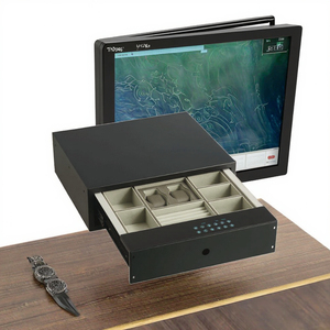 Chất lượng cao thông minh thép phòng thay đồ an toàn điện tử kỹ thuật số khóa theftproof mật khẩu chia ngăn kéo ẩn bí mật an toàn - Product Image 2