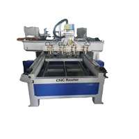 Meilleures ventes 2026 : Machine de sculpture rotative 1 à 4 têtes, Machine de gravure à 4 têtes (2.2kW*4) pour le travail du bois et l'artisanat, Graveur de relief