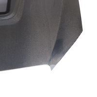 Couvercle de pare-choc avant en Fiber de carbone pour Benz classe C W205 C63 AMG coupé 2015 2016 2017 2018 verre transparent