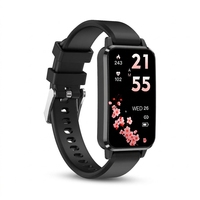 Montre connectée CY33 avec appels Bluetooth, suivi de la santé, moniteur de fréquence cardiaque et de tension artérielle, bracelet pour Android