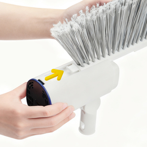 Chổi quét chân không boomjoy 5.5kpa để lau sàn Chổi điện cầm tay sạc được 2 trong 1 với đầu xoay 180 ° - Product Image 4