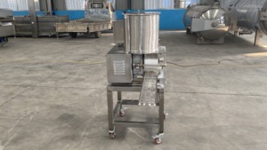 Machine à collation automatique commerciale professionnelle en acier inoxydable tarte à la viande et Hamburger Patty Maker 220v état neuf - Product Image 4