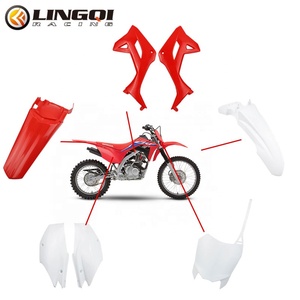 LINGQI Kit de carrosserie de carénage de moto Housse de protection des parties du corps pour CRF125 <span class=keywords><strong>Crf</strong></span> <span class=keywords><strong>125</strong></span> <span class=keywords><strong>2022</strong></span> Dirt Pit Bike - Product Image 6