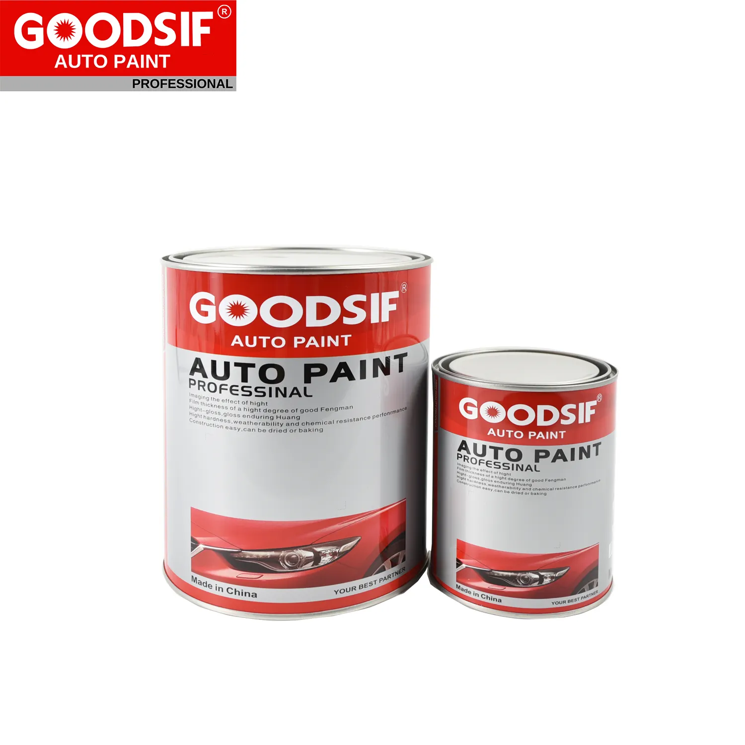 China Wholesale All Types Automotive Refinish Car Paint for Car Body Repair