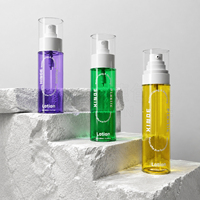 Flacon pulvérisateur en plastique PCR PET écologique, brume fine, atomiseur de toner, 50 ml, 80 ml, 100 ml, 120 ml, emballage cosmétique avec pompe pulvérisatrice