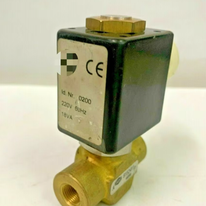 9152411 2路常闭1/8英寸黄铜电磁阀22060 18va全新原装现货工业自动化专用PLC编程公司 - Product Image 1