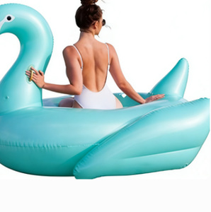 Cigno Gonfiabile Dorato OEM, il Più Grande Galleggiante per Piscina - Product Image 3
