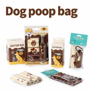 Porta Bolsas de Caca para Mascotas, Ecológico, Biodegradable, Duradero, de Material PE Reciclado, Portátil, Tipo Rollo Continuo, con Clip, Manos Libres - Product Image 1