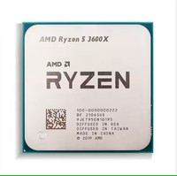 Harga grosir untuk AMD R5 3600/3600X 3.6 GHz prosesor CPU enam-core dua belas benang soket AM4 untuk baki bekas Desktop atau baru