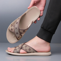 Chaussons de créateur pour femmes de haute qualité, personnalisation du logo, chaussons légers pour hommes, sandales d'extérieur tendance pour hommes