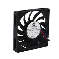 70x70x10mm DC Bürstenloser Axiallüfter 12V 24V Hoher Luftstrom Hoher Statischer Druck Lüfter für Industrieelektronik USV