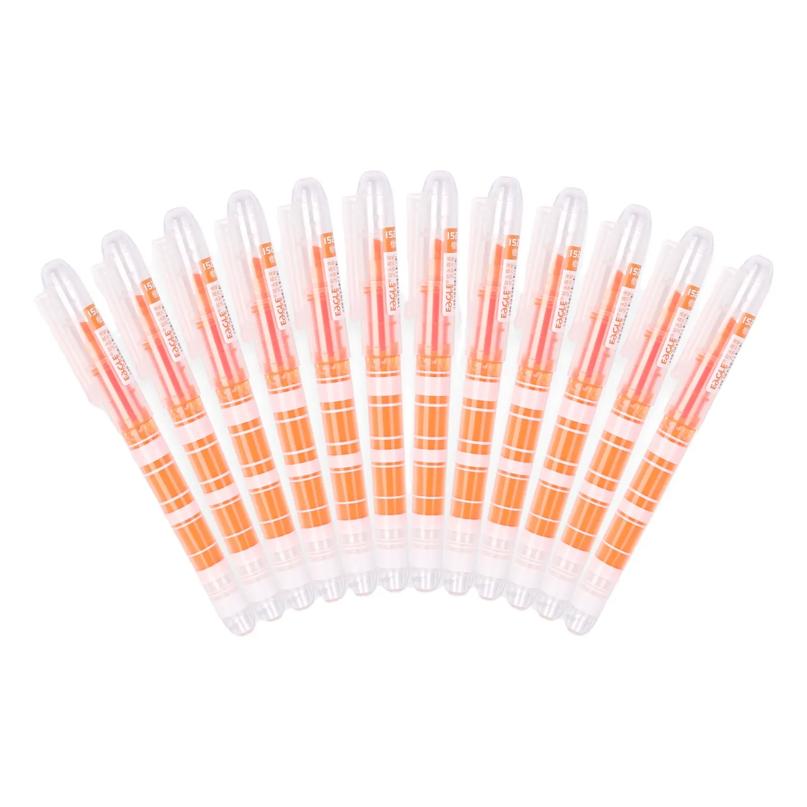 EAGLE Lot de stylos surligneurs en plastique orange pour sthool à des prix abordables