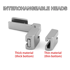 Máquina de coser industrial lucha contra las arrugas plisado todo el prensatelas de acero para máquina de punto de cadeneta de una sola aguja <span class=keywords><strong>P950</strong></span> - Product Image 3