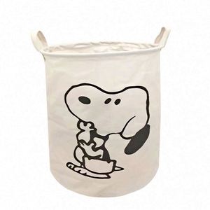 Chinese Made in China Durable for Bathroom Modern Design Storage Foldable Folding Laundry Non-Woven Fabric Basket - Product Image 4