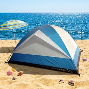 Wholesale Double Steel <b>Children</b> Play Camping <b>Tent</b> Safe Mesh Pop Factory Low MOQ Custom Cartoon Print Backyard Birthday Party - Product Image 1