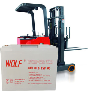 6 EVF 80 VRLA AGM Deep Cycle 12V 80AH <strong>Rechargeable</strong> Sealed <strong>Lead</strong> <strong>Acid</strong> <strong>Battery</strong> for Electric Stacker 6 EVF 80 VRLA <strong>Lead</strong> <strong>Acid</strong> <strong>Battery</strong> - Product Image 1