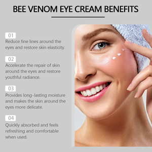 Crema de ojos para el cuidado de la piel, mezcla suave de hierbas, Bee Venom Lady, precio al por mayor, reduce las ojeras - Product Image 5