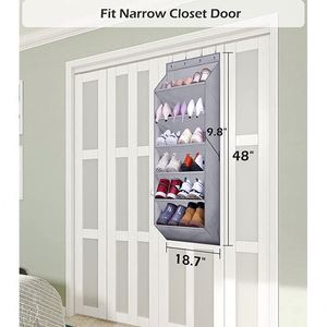 Large Fabric Over the Door <b>Shoe</b> Organizer with Deep Pockets Hanging <b>Shoe</b> <b>Rack</b> Storage for Home - Product Image 5