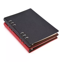 Classeur à anneaux en cuir A4 A6 A7 personnalisé classeur budget pour la couverture de carnet de notes