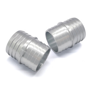 Jiax <b>Radiator</b> Hose Barbed Connector 1-1/2 To 1-1/2 Aluminum Alloy Steam Port Adapter For Replace Repair - Product Image 3