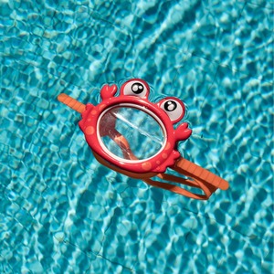 Máscara de Natación con Diseño de Cangrejo de Dibujos Animados, <span class=keywords><strong>Gafas</strong></span> de <span class=keywords><strong>Buceo</strong></span> para Niños, Juguete de Explorador Submarino con Visión Mejorada para Diversión en Piscina y Snorkel en el Océano - Product Image 4