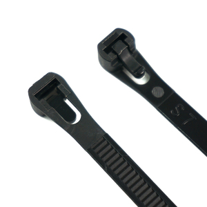 Bridas de nailon autoblocantes con certificación CE ROHS REACH para cables de 100 mm de longitud y 2,5 mm de ancho, abrazaderas reutilizables para mangueras. - Product Image 6