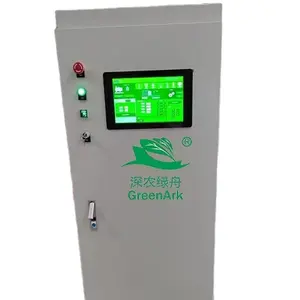 automatically hydroponic irrigation water and nutrient monitor EC PH CO2 temperature on off lighting system all in one machine