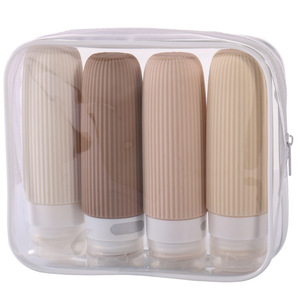 <b>Toiletries</b> Silicone Travel Bottle Silicone Travel Bottles Set Leak Proof Refillable Silicone Travel Bottle Set - Product Image 4