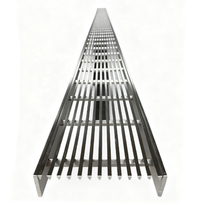 Drenaje de Piso de Acero Inoxidable, Canal de Drenaje de Lluvia, Canal de Agua Superficial Moderno Tipo Fresa, Sistema de Protección <span class=keywords><strong>para</strong></span> Aceras, Bañera - Product Image 1