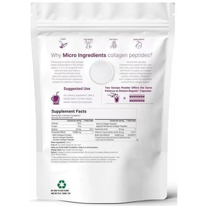 Los mejores péptidos populares de colágeno múltiple en polvo, péptidos de proteínas hidrolizadas con ácido hialurónico, biotina y vitamina C - Product Image 3