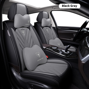 EKR Coprisedile <span class=keywords><strong>Auto</strong></span> Universale di Lusso Personalizzato, <span class=keywords><strong>Protezione</strong></span> per 5 Posti, Cuscino Anteriore e <span class=keywords><strong>Posteriore</strong></span>, Tappetino Interno Crv - Product Image 1