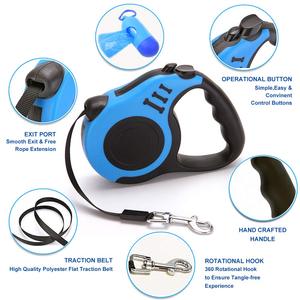 16ft 10ft Automatisch einziehbare haltbare Nylon Pet <span class=keywords><strong>Dog</strong></span> Lead Leine Travel Walking Tangle-Free Hunde trainings leine - Product Image 3