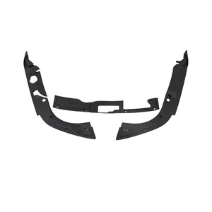 Plaque de protection avant en plastique ABS+PP noir poli Welta, plaque de protection du moteur, bandes décoratives pour Civic 11e génération - Product Image 2