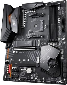 Carte mère <span class=keywords><strong>X570</strong></span> Aorus Elite WiFi AMD AM4 DDR4 <span class=keywords><strong>ATX</strong></span>, prise en charge de la mémoire 16 Go, USB 3.0, extension PCIe - Product Image 4