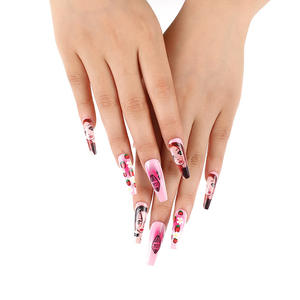 <span class=keywords><strong>Ongles</strong></span> artificiels en gros <span class=keywords><strong>Faux</strong></span> <span class=keywords><strong>ongles</strong></span> Falsenails Girl Ballerina Press on Nails - Product Image 5