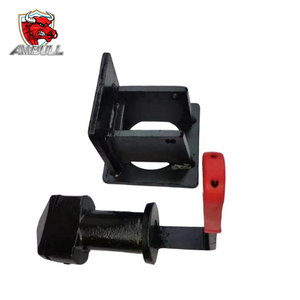 Cerradura de Contenedor de Alta Resistencia, Tipo Tornillo, Color Rojo, para Remolques - Product Image 5
