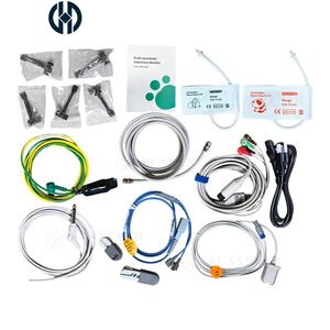 Monitor de paciente multiparámetro veterinario médico, máquina de ECG de grado médico con pantalla táctil para clínicas de animales con - Product Image 3