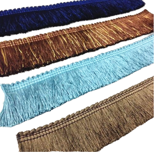 ผ้าปูขอบโซฟา หมอน พรม และเบาะรองนั่ง รุ่น KT New Brush Trims Fringe ผลิตจากโพลีเอสเตอร์ 100% ขนาด 5 ซม. รุ่น Na สำหรับตกแต่งบ้าน - Product Image 1
