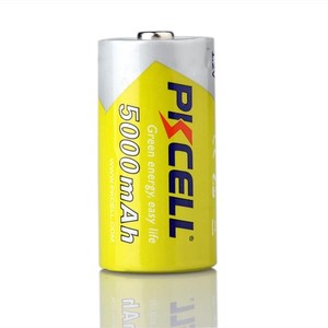 Tái chế lên đến 1200 lần 1.<span class=keywords><strong>2V</strong></span> Ni-MH di động kích thước C 5000mAh <span class=keywords><strong>NiMH</strong></span> pin có thể sạc lại cho GPS - Product Image 2