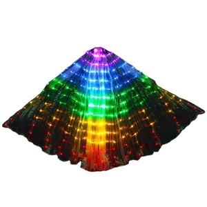 Bestdance Large Colored Belly <strong>Dance</strong> LED Wings Dresses Costume <strong>Oriental</strong> Dancing <strong>Accessory</strong> - Product Image 4