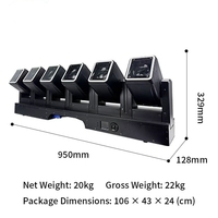 Nouveau produit Yinuo : Projecteur de scène à tête mobile LED 6x60W Six-Pulse RGBW 4-en-1 avec fonctions Beam, Wash et Zoom pour DJ, Club, Bar, Disco et KTV