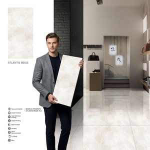 Aston Gris 600x1200mm High Gloss Porcelain Tiles Non Slip Floor Wall Premium Bathroom Design - Product Image 3