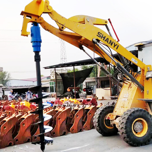 LIMTA Power Head with <b>Auger</b> Rod, Excavator for Earth <b>Drilling</b> Operations - Product Image 2