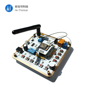 Câble d'extension d'antenne Wi-Fi Ai-Thinker, antenne externe à tige noire avec gain de 2 dBi, connecteur SMA - Product Image 4