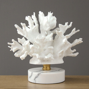 Simulated Coral Resin Ornaments Art Deco Style Creative Home Living Room <b>Decoration</b> Handicraft Novelty Crafts - Product Image 2