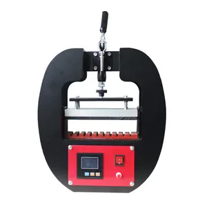 AH1707 Apple Structure 10 Ballpoint Pens Multi-pen Heat Transfer Press Machine Customizable DIY Mark Press Machine