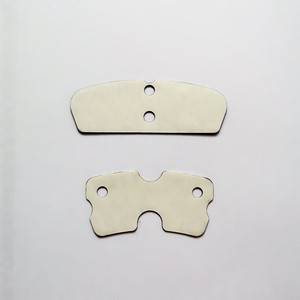 Hoge Temperatuur Weerstand Blauwe Kleur Rubber Geweven Brake Pad Anti Piepen Shims Met Lijm D1951 - Product Image 4