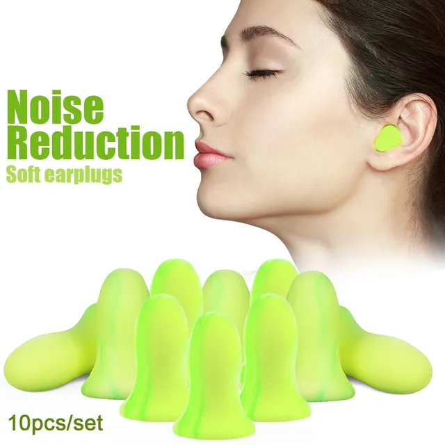 Soundproof Sleeping Ear Plugs Earplugs for Sleeping Special Mute Soft Slow Rebound Student Anti-Noise Protection Earplug